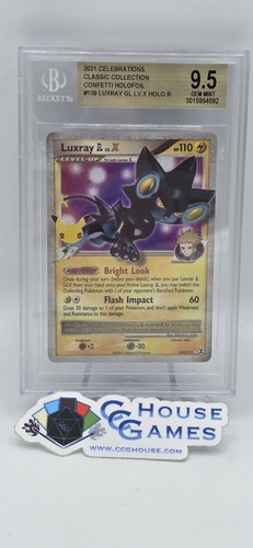 Luxray x confetti holo - gl,