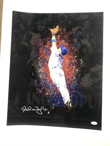 David wright autografato 16x20 - david,