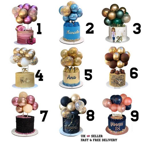 10x palloncini confetti - 10x,