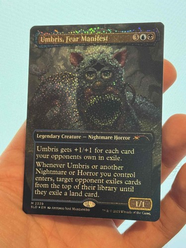 Confetti foil umbris fear - 1x, umbris,
