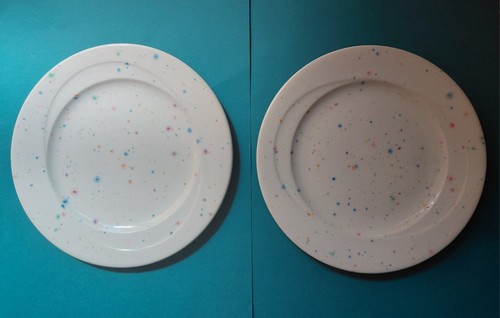 Piatti laterali confetti - x2,
