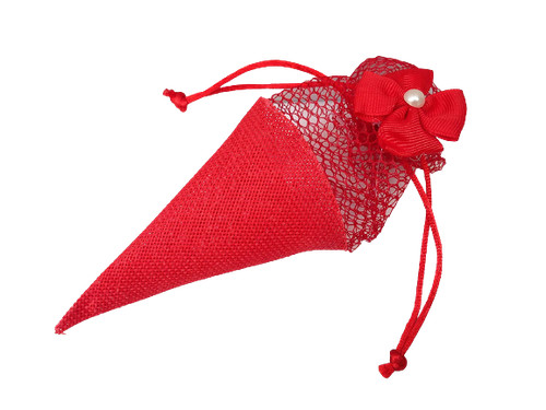 Cono rosso 5x16 cm - 6,