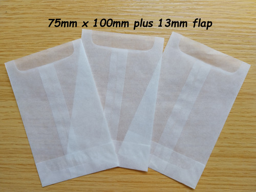 Sacchetti glassine 70x100mm - glassine,